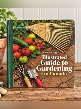 Vintage 70s  Reader's Digest Illustrated Guide to Gardening in Canada